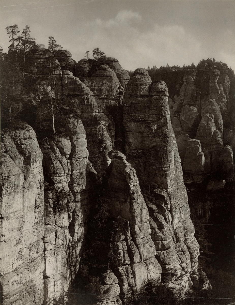 Ferdinandstein. Klippformation i Harz Nationalpark, Tyskland.
