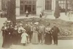 Ur album: Utländska Resan 1900 I. Eftermiddagsdrickning i Kochbrunn, Weisbaden.