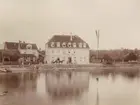 Ur album: Utländska Resan 1900 I. Gästhus, Gasthaus zum Schiff vid Bodensjön.