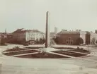 Ur album: Utländska Resan 1900 I. Karolinenplatz i München.