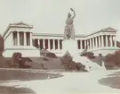 Ur album: Utländska Resan 1900 I. Bavaria och Ruhmeshalle i München.