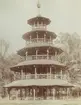 Ur album: Utländska Resan 1900 I. Kinesiska tornet, Der Chinesische Turm i München.