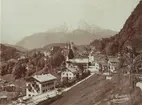 Ur album: Utländska Resan 1900 I. Vy över Berchtesgaden.