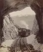 Ur album: Utländska Resan 1900 I. Schafbergbahn vid Salzkammergut.