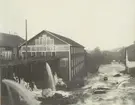 Boxholms Järnverk. Sågfallet omkring 1918.