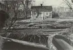 Billsjö järnbruk. Efter översvämningen 1 maj 1936. Kontorbyggnaden.