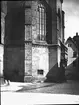 Skioptikonbild med motiv av Johanniskirche i Ansbach.
Bilden har förvarats i kartong märkt: Resan 1904. Rehnvandring. Oberwesel. Text på bild: 