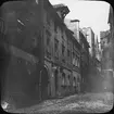 Skioptikonbild med motiv från Regensburg.
Bilden har förvarats i kartong märkt: Resan 1906 Regensburg. Text på bild: 