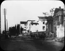 Skioptikonbild med motiv från promenaden Paseo de la Ribera, Cordoba.
Bilden har förvarats i kartong märkt: Höstresan 1910. Cordoba 9. N:4. Text på bild: 