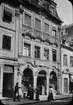 Skioptikonbild med motiv från Bamberg.
Bilden har förvarats i kartong märkt: Resan 1907. Bamberg . 9. 23.