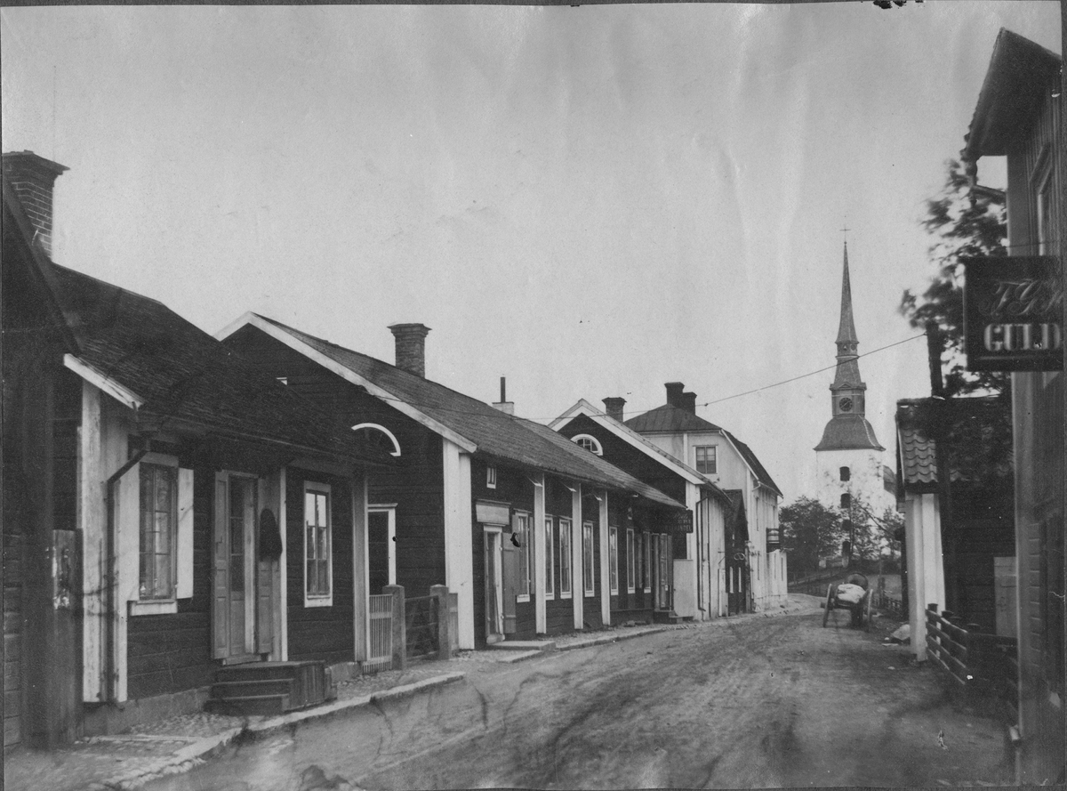 Smedjebacken på 1880-talet.