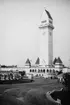 Skioptikonbild med motiv från Baltiska utställningen i Malmö 1914, konstindustri och hantverksutställning.