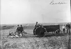 Motorplogstävling vid Hilleröd 1920. 