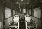 Interiör från trafikflygplan, typ Dornier Komet III, 1923.