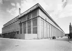 Exteriör av ASEA-fabriken i Västerås. Verktygsavdelningen.