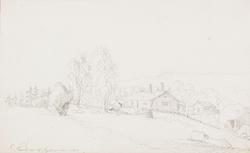 Enklare hus på Svanå bruk 1811.