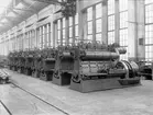 Elektriska maskiner. Dieselmotorer typ G färdiga för leverans. S.K. hjälpmotorer, direktkopplade till elektrisk generator. Avsedda att installeras i stora motorfartyg.