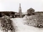 Borgfors hytta vid Baggå Bruk, Västmanland, 1920.