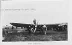 Blériots kanalflygning. Före starten.