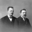 Blixtlåset. Porträtt av P.A. Aronsson och Gideon Sundbäck.