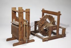 Klädespress, modell