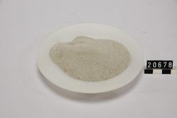 Guldhaltig slig, prov