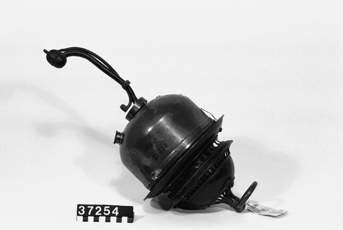Gaslampa av mässing.