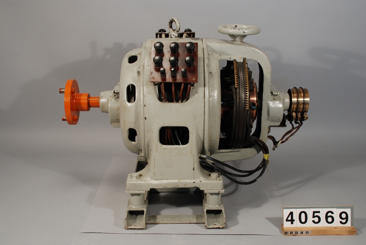 Schragemotor -Tekniska museet / DigitaltMuseum