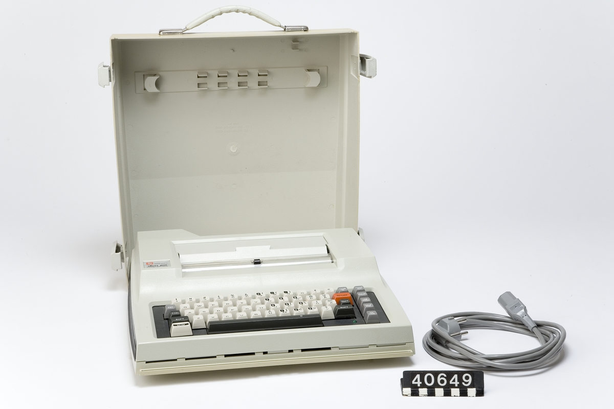 Datorterminal med modem, portabel by Texas Instrument Inc