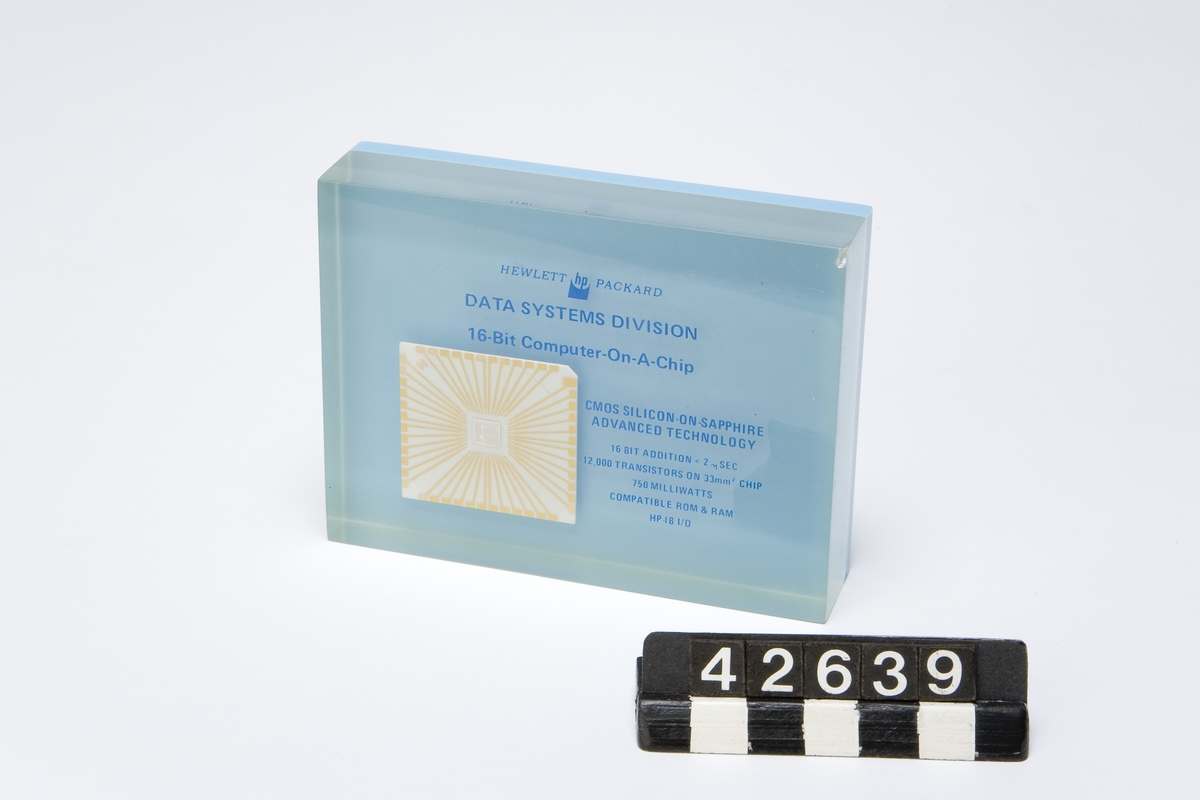 Integrerad krets -Tekniska museet / DigitaltMuseum