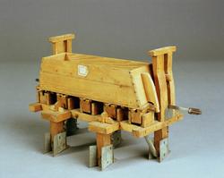 Såningsmaskin, modell