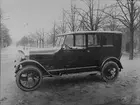 Bil. Chassie: Cunningham. Karosseriet byggt 1917 av Stockholms Hofslageri AB. (Artikel i 