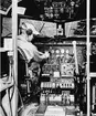 Cockpit i en Douglas C-54.(DC-4).