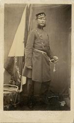 Porträtt av Johan Anton Berndes, officer vid Hälsinge regeme