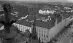 Stadsvy över Örebro.
Bilden tagen från Nikolaikyrkans torn.