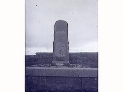 Gravplats och minnessten över Kustsanatoriet Apelvikens grun