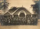 Gruppbild, Brandkåren 25 års jubileum 1922 Liljeborg 8124.