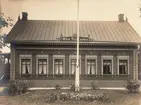 ODD Fellows hus på järnvägsgatan, vy mot norr.