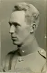 Porträtt av Arne Wilhelm Julius Dyberg, löjtnant vid Hälsinge regemente I 14.