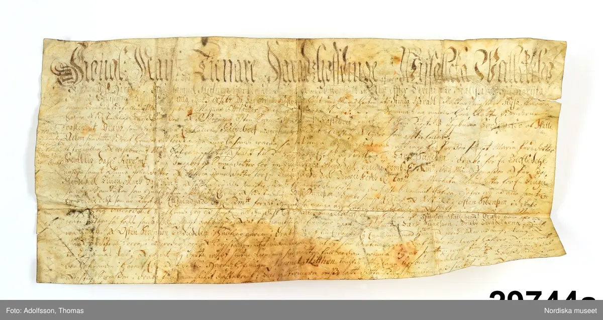Pergamentsbrev