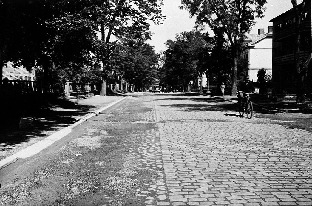 S:t Olofsgatan vid Warenbergsgatan.