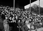 Nationaldagsfirande på Studenternas Idrottsplats, Uppsala 1940