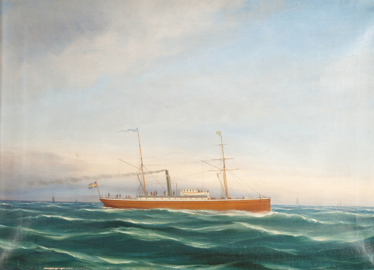 Skonertriggat lastångfartyg