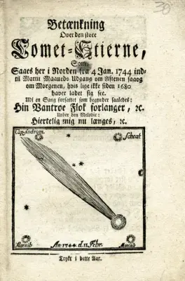 Skillingsvise om en komet fra 1744