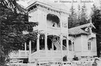 Bredablick uppfört 1885, först sanatorium senare serveringspaviljong, revs 1962.