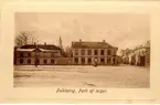 Kv. Rådmannen. Stora torget 17.Gamla Rådhuset omkring 1905.