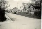 Kv. Södra Storken, Berzeliigatan. Foto från Nils Ericsonsgatan mot Torstenssonsgatan. Berzeliigatan 2, tomt till Berzeliigatan 4 och ovanför 6 och 8.