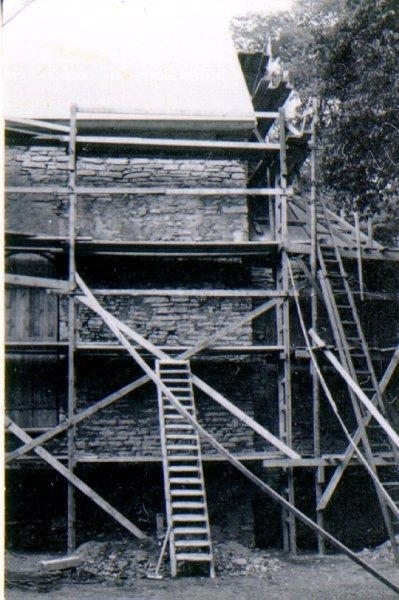 S:t Olofs kyrka. Från restaureringen 1950.