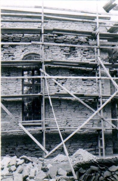 S:t Olofs kyrka. Från restaureringen 1950.