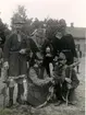 Kulturhistoriska festtåget och Festspelet i Falköping den 5 augusti 1934. Från festen i Stadsparken.